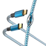 HAMA Polnilni kabel, USB-C v USB-C, 1.5m, moder