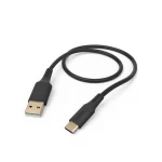 HAMA Polnilni kabel, USB-A v USB-C, 1.5m, črn