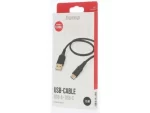 HAMA Polnilni kabel, USB-A v USB-C, 1.5m, črn - slika 2