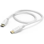 HAMA Polnilni kabel, USB-C v USB-C, 1.5m, bel