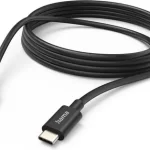 HAMA polnilni kabel, USB-C v USB-C, 3m, črn