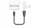 HAMA Adapter kabel "OTG", USB-A(ž) v USB-C(m), 0.15m, črn - slika 2