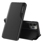 Etui "Edge View" za iPhone 15 Pro Max - črn