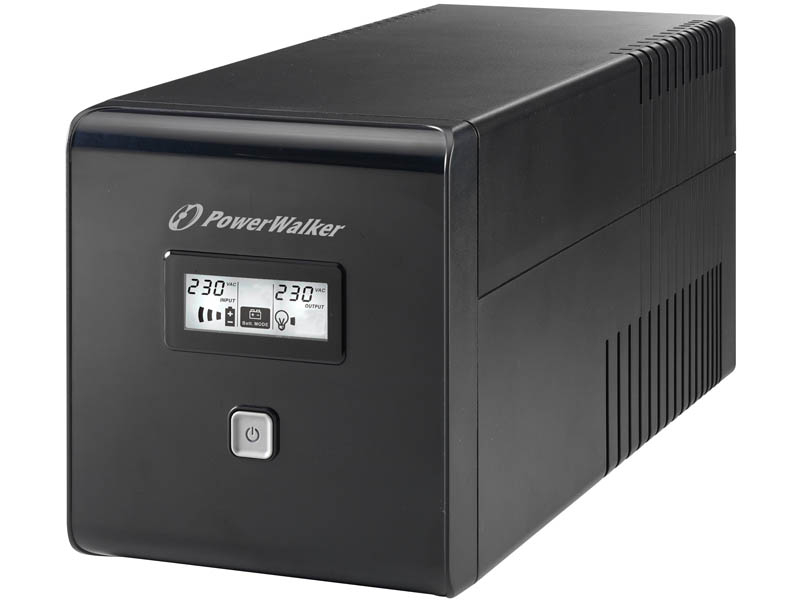 130715_2 POWERWALKER VI 1000 LCD Line Interactive 1000VA 600W UPS brezprekinitveno napajanje - slika 1