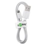 GOOBAY USB-A na USB-C 2m bel polnilni in sync kabel - slika 3
