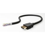 GOOBAY High Speed HDMI (M/M) 2.0 4K 60Hz 3m z Ethernet pozlačen  črn kabel - slika 4