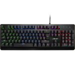 INTER-TECH Nitrox NK-2000ME žična RGB mehanična DE tisk gaming tipkovnica - slika 2