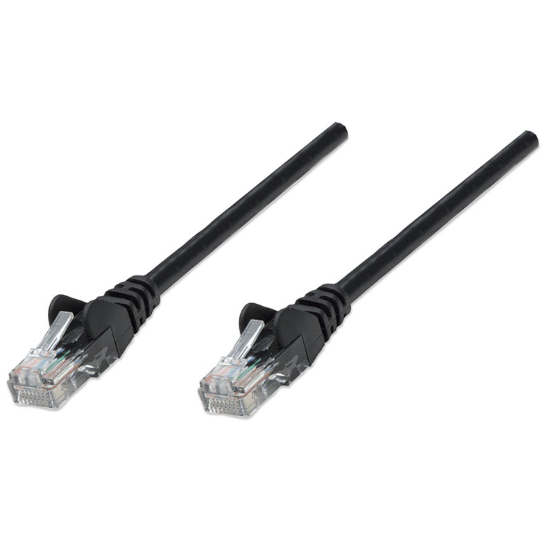 140399_4 INTELLINET CAT5e UTP 2m črn mrežni priključni patch kabel - slika 1