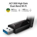 TP-LINK Archer T3U Plus AC1300 Dual USB brezžična mrežni adapter - slika 3