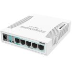 MIKROTIK RB260GS (CSS106-5G-1S) 5-port 5x Gigabit PoE RJ45 1x SFP+ smart mrežno stikalo switch