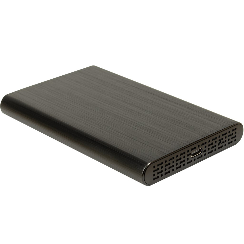 144436 INTER-TECH GD-25010 USB-C 3.1 Gen2 za disk 6,35cm (2,5") zunanje ohišje - slika 1