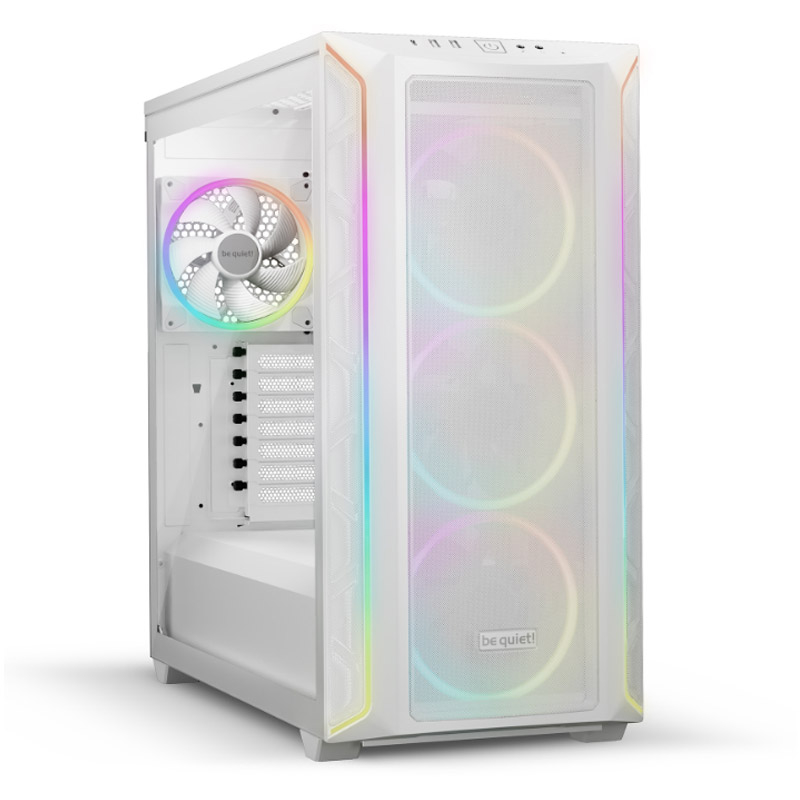 145080 BE QUIET! SHADOW BASE 800 FX (BGW64) midiATX RGB okno belo ohišje - slika 1