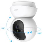 TP-LINK Tapo C200P2 FHD dnevna/nočna Pan/Tilt Wi-Fi bela Ai elektronska varuška nadzorna kamera 2 kom - slika 2