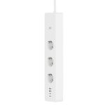 WOOX R6132 Smart WiFi pametni podaljšek s 3x Schuko 2x USB2.0 2x USB-C vtičnicami razdelilec - slika 4