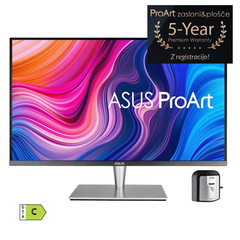 145720_6 ASUS ProArt PA32UC-K 81,28cm (32") UHD IPS DP/HDMI/USB-C HDR10 X-rite i1 strojna kalibracija zvočniki profesionalni monitor - slika 1