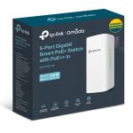 TP-LINK Omada SG2005P-PD 5-Port Gigabit (4xPoE+) RJ45 zunanje Smart mrežno stikalo switch - slika 4
