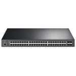 TP-LINK JetStream TL-SG3452XP 52-Port 48x Gigabit PoE+ RJ45 4x10GE SFP+ L2+ Managed mrežno stikalo switch