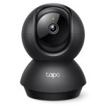 TP-LINK Tapo C211  3MP 2K dnevna/nočna Pan/Tilt Wi-Fi/LAN črna nadzorna kamera