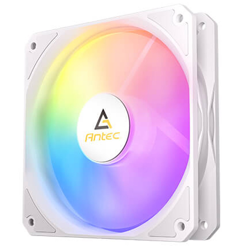 146508 ANTEC P12R ARGB Reverse 120mm 4-pin PWM beli ventilator - slika 1