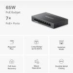 MERCUSYS MS108GP 8-port Gigabit (7x PoE+) RJ45 mrežno stikalo switch - slika 4