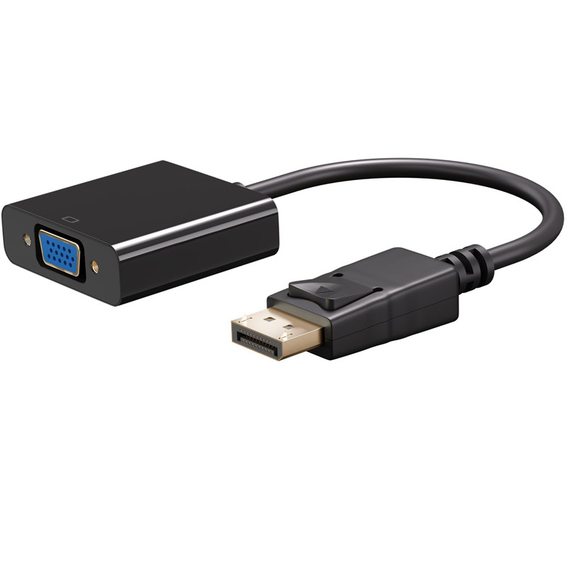 146989 GOOBAY DisplayPort na VGA 0,15 pretvornik / adapter - slika 1