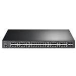 TP-LINK JetStream TL-SG3452P 52-port 48x Gigabit PoE+ RJ45  4x Gigabit SFP L2+ mrežno stikalo switch