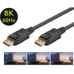 GOOBAY DisplayPort 1.4 (M/M) 1m 8K Certified 32,4Gbit/s kabel - slika 2