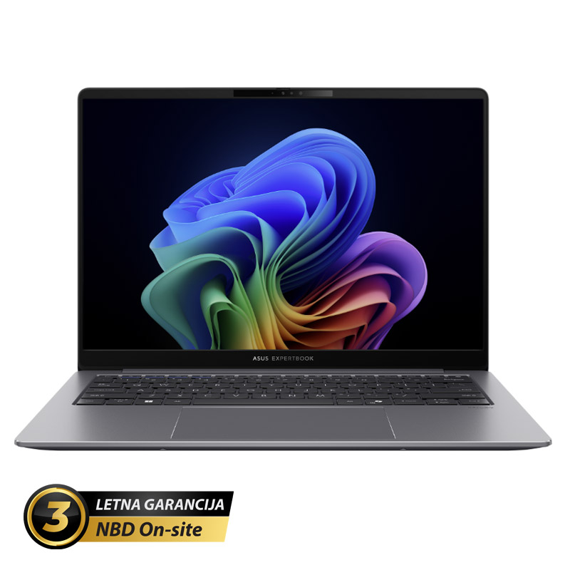 147119_15 ASUS ExpertBook P5 14" (35,56cm) WQXGA Core Ultra 5 226V 16GB 1TB Windows 11 Pro prenosni računalnik P5405CSA-WB53D1X - slika 1