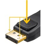 GOOBAY DisplayPort 2.0/2.1 (M/M) 2m 8K 40Gbit/s kabel - slika 2