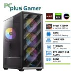 PCPLUS Gamer Ryzen 7 5800X 16GB 1TB SSD RTX 5060Ti 8GB gaming namizni računalnik