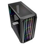 SHARKOON AK5M RGB midiATX okno črno ohišje - slika 2