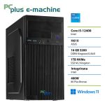 PCPLUS e-machine i5 12400 16GB 1TB SSD Windows 11 Home namizni računalnik