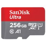 SANDISK Ultra microSDXC 256GB UHS-I FHD SD adapter SDSQUAC-256G-GN6MA spominska kartica