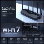 MERCUSYS MR47BE BE9300 Triple-Band WiFi7 brezžični usmerjevalnik-router - slika 3