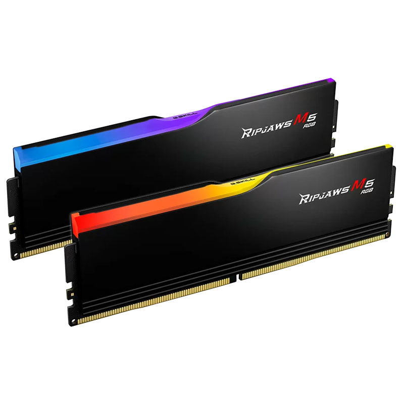 148939_2 G.SKILL Ripjaws M5 RGB 32GB (2x16GB) 6000MT/s DDR5 CL36 EXPO/XMP F5-6000J3636F16GX2-RM5RK ram pomnilnik - slika 1