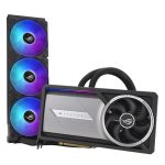 ASUS ROG Astral LC Gaming GeForce RTX 5090 32GB GDDR7 vodno hlajenje ARGB grafična kartica - slika 2