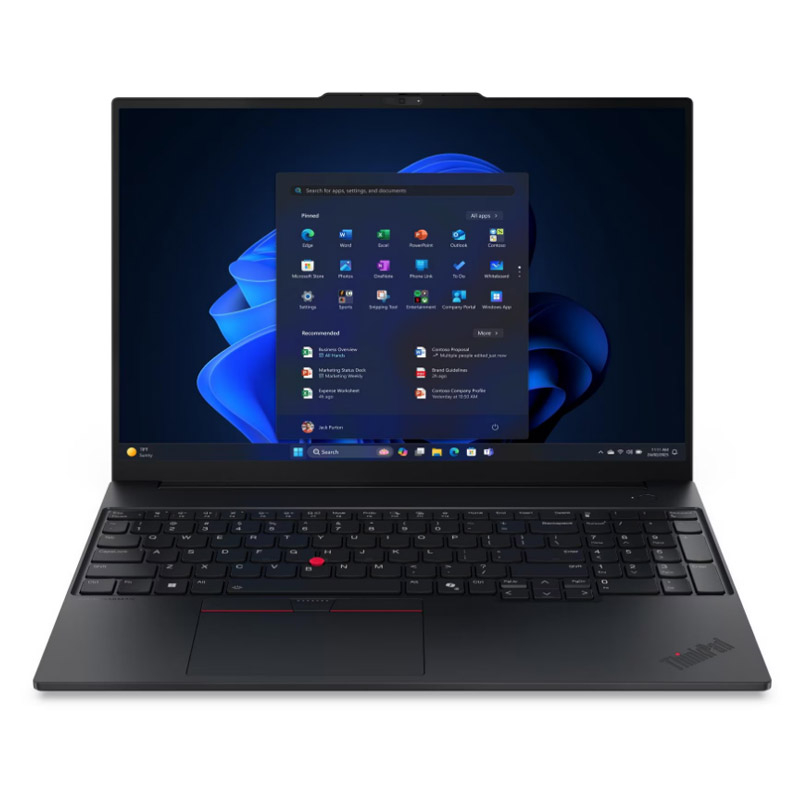 149004_6 LENOVO ThinkPad E16 G3 16" (40,64cm) Core Ultra 5 225U 512GB 16GB Windows 11 Pro prenosni računalnik 21SR0045SC - slika 1