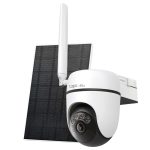 TP-LINK Tapo C615G KIT LTE 2K 3MP zunanja brezžična baterijska solarni panel bela nadzorna kamera
