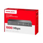 MERCUSYS MS116GS 16-port Gigabit RJ45 mrežno stikalo switch - slika 4