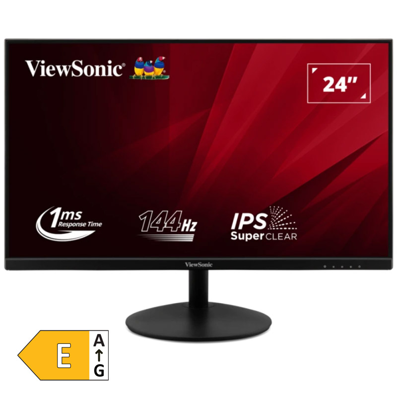 149094 VIEWSONIC VA24E2-H 60,96cm (24") FHD IPS 144Hz HDMI/VGA monitor - slika 1