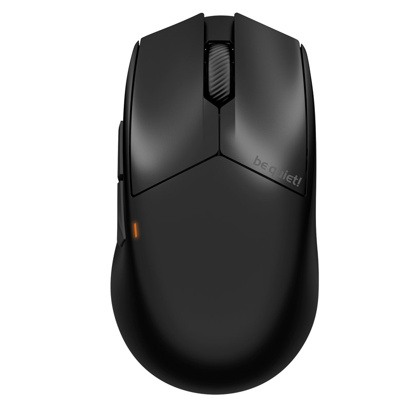149141_4 BE QUIET! Dark Perk Ergo brezžična optična črna miška - slika 1