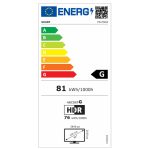 SHARP Multisync M502 125,7cm (50") 24/7 UHD VA zvočniki informacijski monitor - slika 4