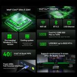 Mini PC GMKtec K17 Intel Ultra 5 226V - 32GB DDR5 + 1TB SSD WIN 11 Pro - slika 4