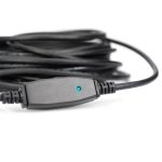 DIGITUS Active USB 3.0 (M) na USB 3.0 (Ž) SuperSpeed 10m črni podaljševalni kabel - slika 3