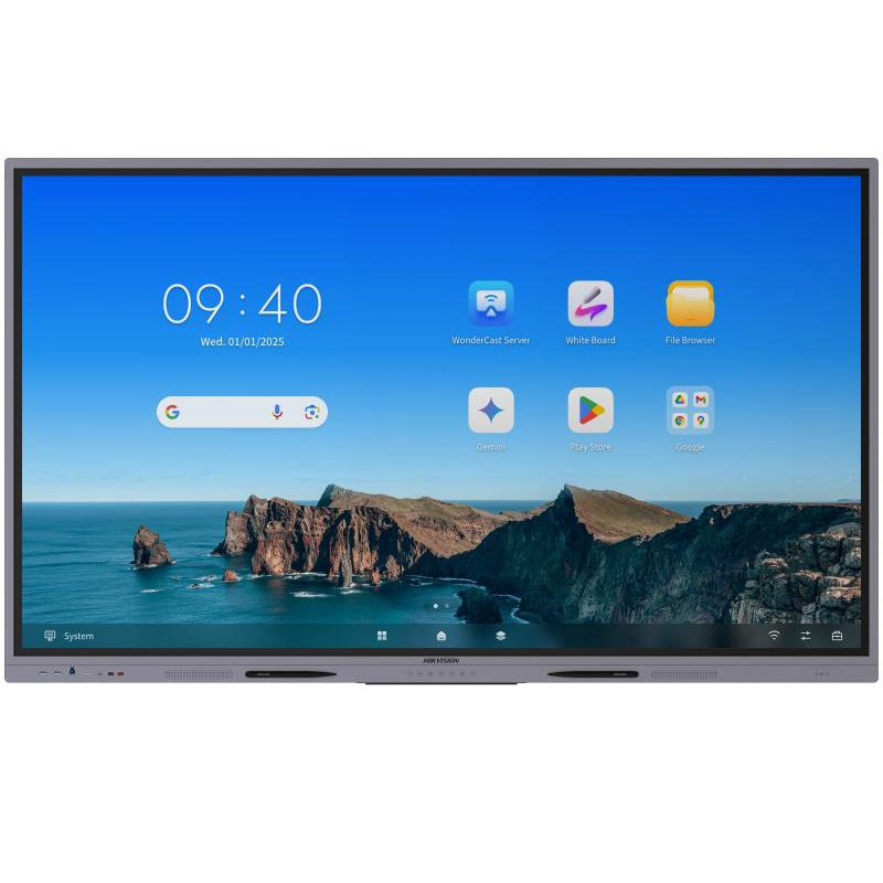 149324 HIKVISION DS-D5B86RB/EP 218,4cm (86") 4K VA 16/7 Android 14 na dotik interaktivni zaslon - slika 1