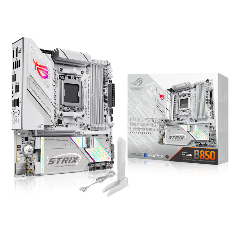 149372 ASUS ROG STRIX B850-G GAMING WIFI AM5 DDR5 mATX gaming osnovna plošča - slika 1