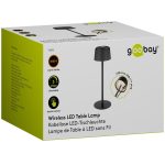 GOOBAY brezžična LED 2W 150lm črna namizna svetilka - slika 4