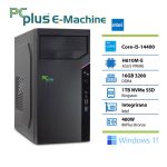 PCPLUS e-machine i5 14400 16GB DDR4 1TB SSD Windows 11 Pro namizni računalnik