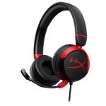 HP HyperX Cloud Mini Gaming 3.5mm z mikrofonom črne/rdeče slušalke 7G8F4AA
