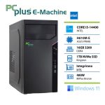 PCPLUS e-machine i5 14400 16GB DDR4 1TB SSD Windows 11 Home namizni računalnik